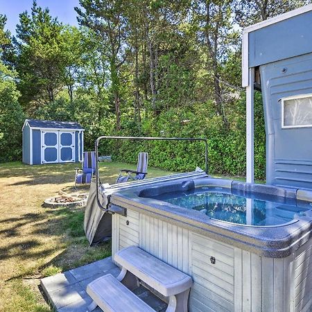 Coastal Pnw Gem With Hot Tub - Walk To Beach! Grayland Exterior foto